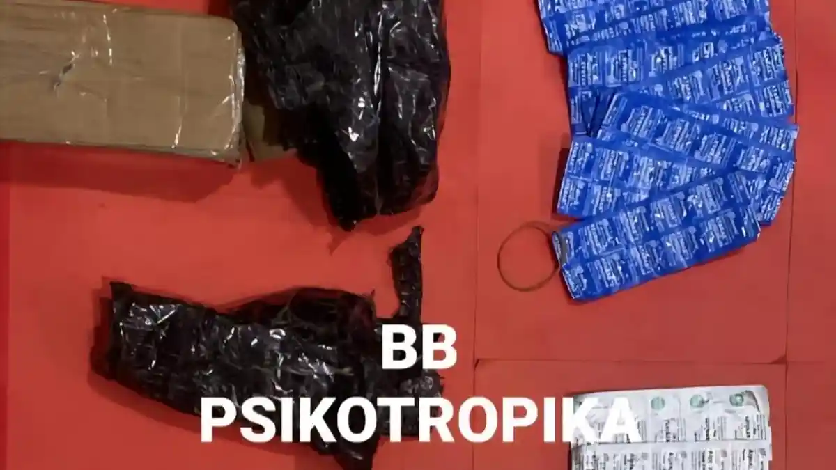 Jaringan Peredaran Psikotropika di Wangon Banyumas Terungkap, Dikirim Lewat Ekspedisi