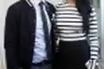 Kartika Putri dan Erik di Acara Ada Ada Saja
