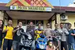 Lagi Tidur Pulas, Pencuri di Tanjung Raja Ogan Ilir Ditangkap Polisi, 2 Motor Hasil Curian Disita
