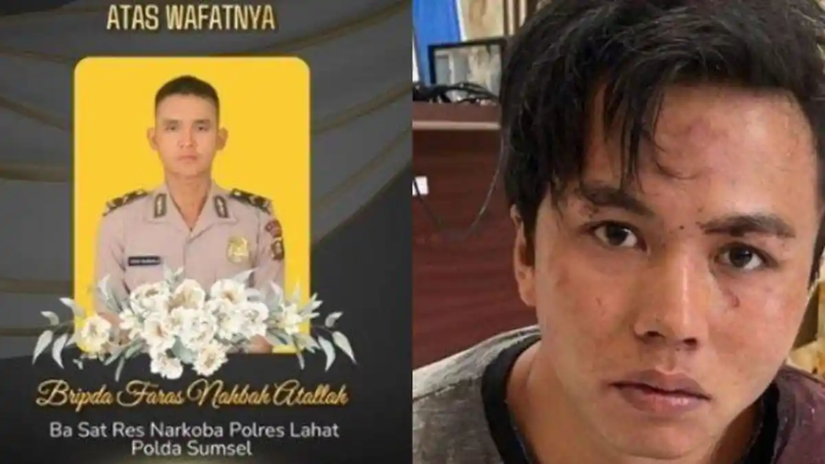 SOSOK Bripda Faras, Anggota Polres Lahat Tewas Diserang Bandar Narkoba Secara Membabi Buta 