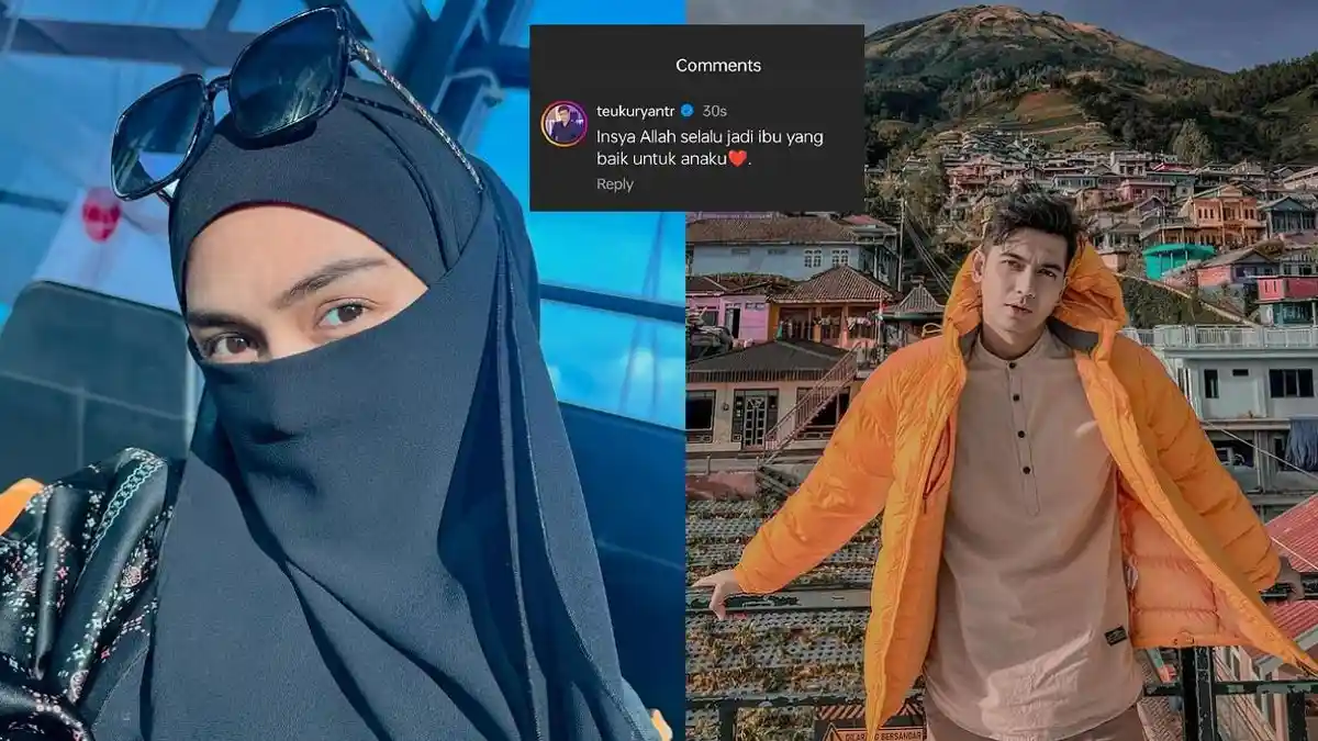 Teuku Ryan Komentari IG Ria Ricis Setelah Digugat Cerai, Baru Sebentar Sudah Lenyap, Ini Bunyinya
