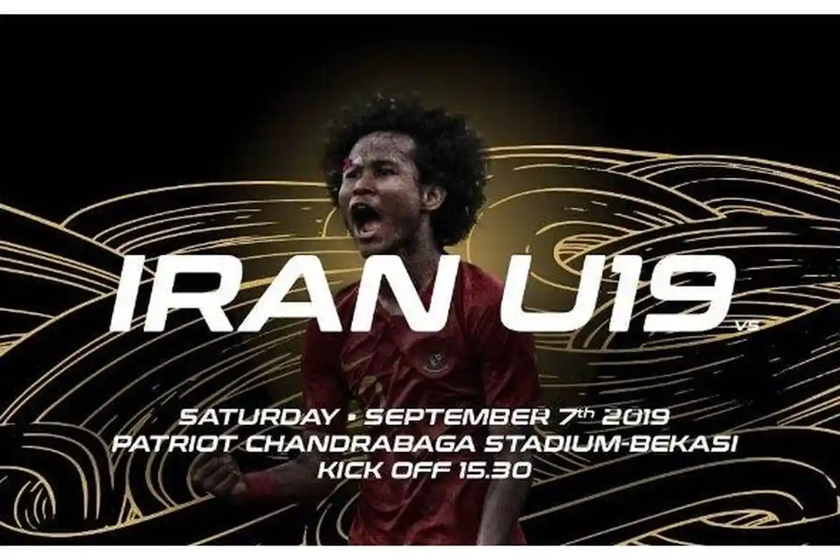 Link Live Streaming Timnas U-19 Indonesia vs Iran, Tonton di HP, Sabtu Kick Off 15.30 WIB