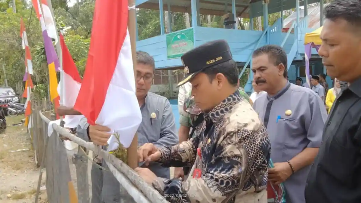Sambut HUT Ke-77 RI, Pj Bupati : 100 Ribu Bendera Merah Putih akan Berkibar di Aceh Jaya