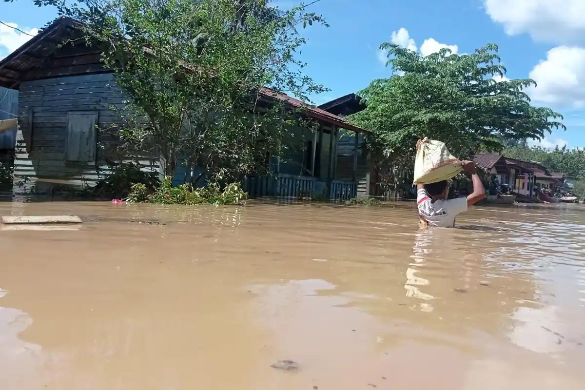 Permukiman Kerap Terdampak Banjir, Sekda Malinau Sebut Dulunya Bumi Intimung Dijuluki Menara Air