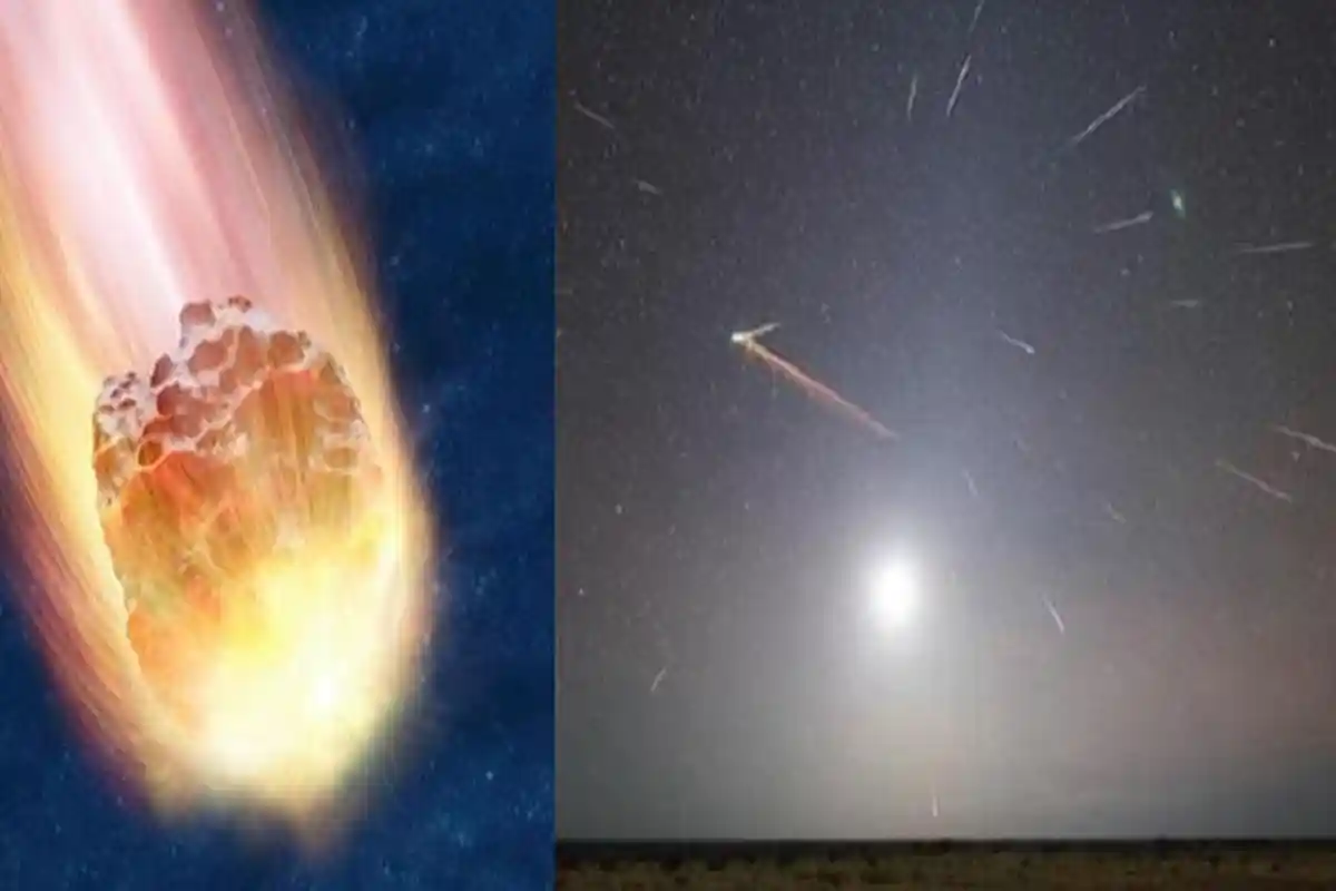 Terjadi Fenomena Hujan Meteor Malam Ini di Langit Indonesia Mulai Pukul 23.00 WIB, Berbahayakah ?