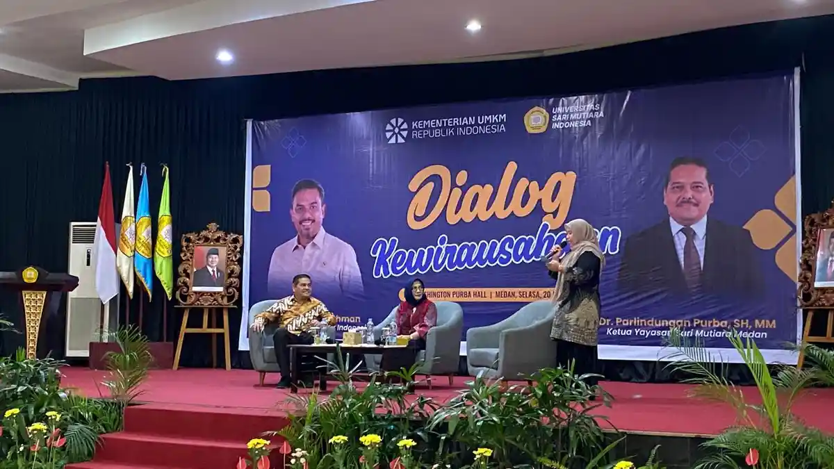 Universitas Sari Mutiara Gelar Dialog Kewirausahaan, Fokus Penguatan Ekosistem UMKM