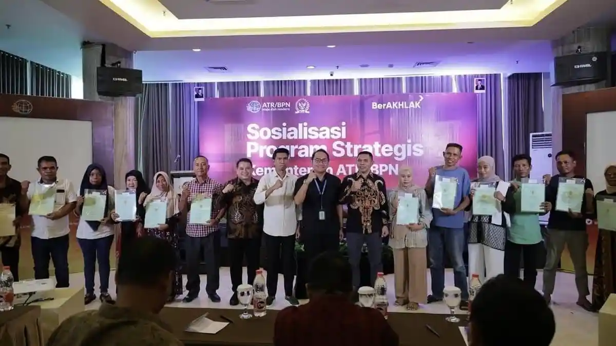 Wakil Ketua Komisi II DPR RI Apresiasi Program Strategis ATR/BPN, Harapkan Masyarakat Lebih Aktif