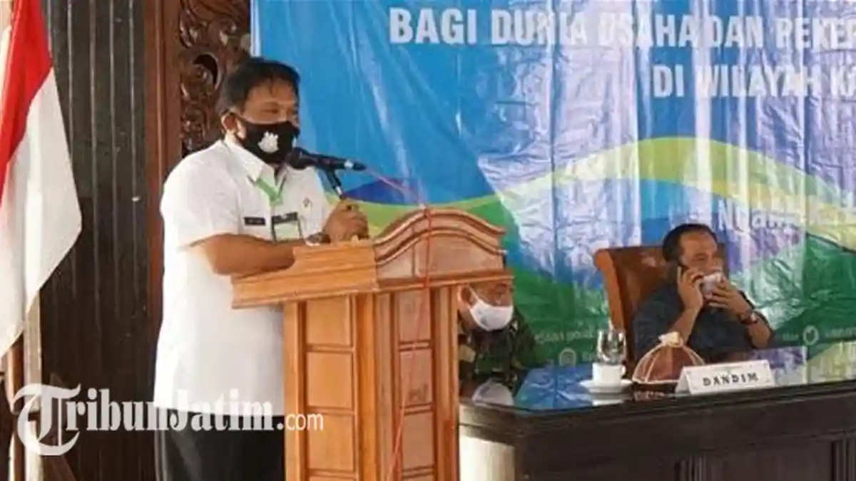 Pemkab Nganjuk Implementasi Gerakan 2 Juta Masker untuk Cegah Penularan Covid-19