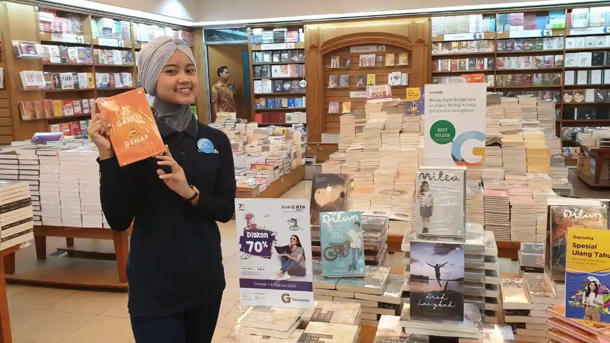 Rayakan Ultah ke 50 Tahun, Gramedia Tawarkan Cashback 50 Persen Hingga Diskon 70 Persen