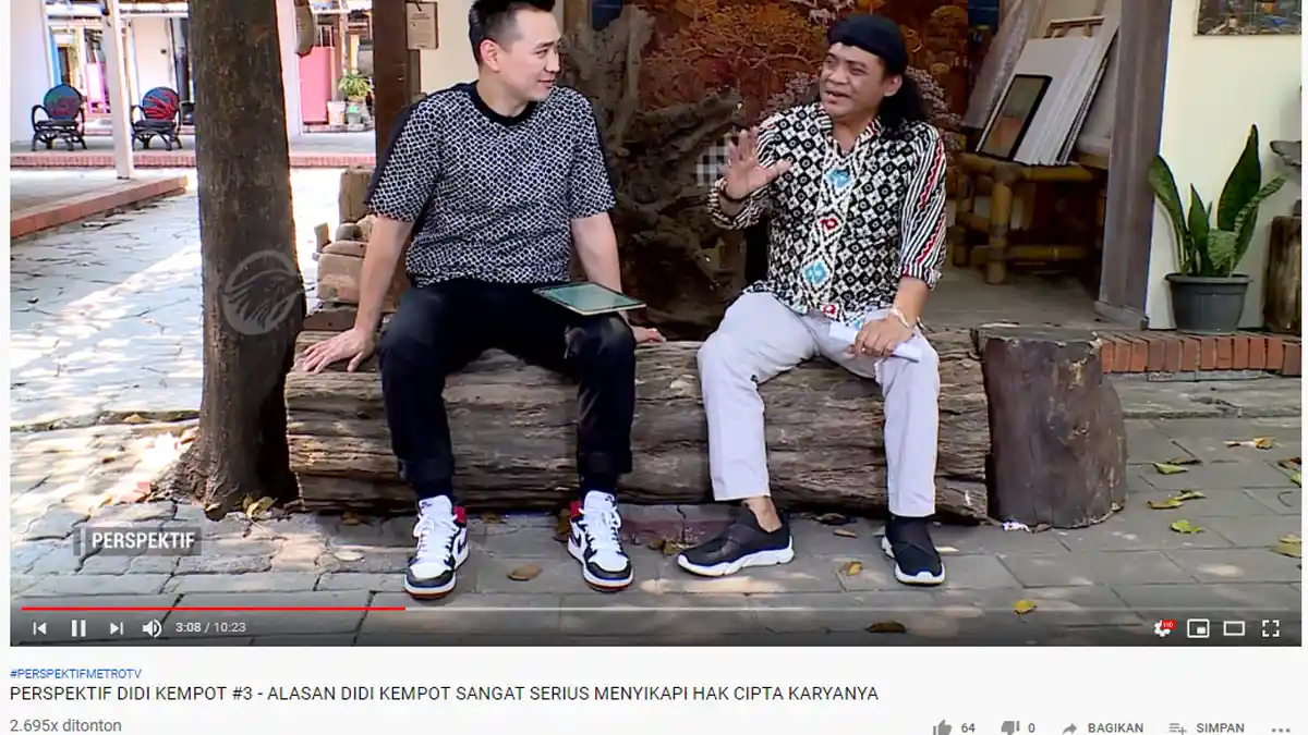 Lagunya Sering Dicover dan Jadi Viral, Ini Kata Didi Kempot saat Disinggung Soal Hak Cipta