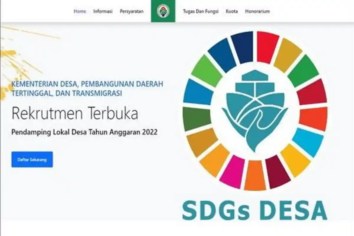 PENGUMUMAN Hasil Seleksi Pendamping Desa di Link rekrutmenpld2022.kemendesa.go.id Hasil Pendaftaran