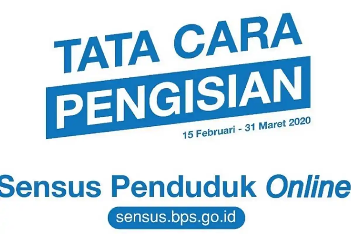 Siapkan NIK & Nomor KK, Tutorial Isi Data Sensus Penduduk 2020 Online Melalui sensus.bps.go.id