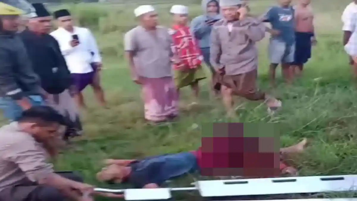 Video Viral Sampang Berdarah, Pria Terkapar Meregang Nyawa Setelah Diserang Menggunakan Celurit
