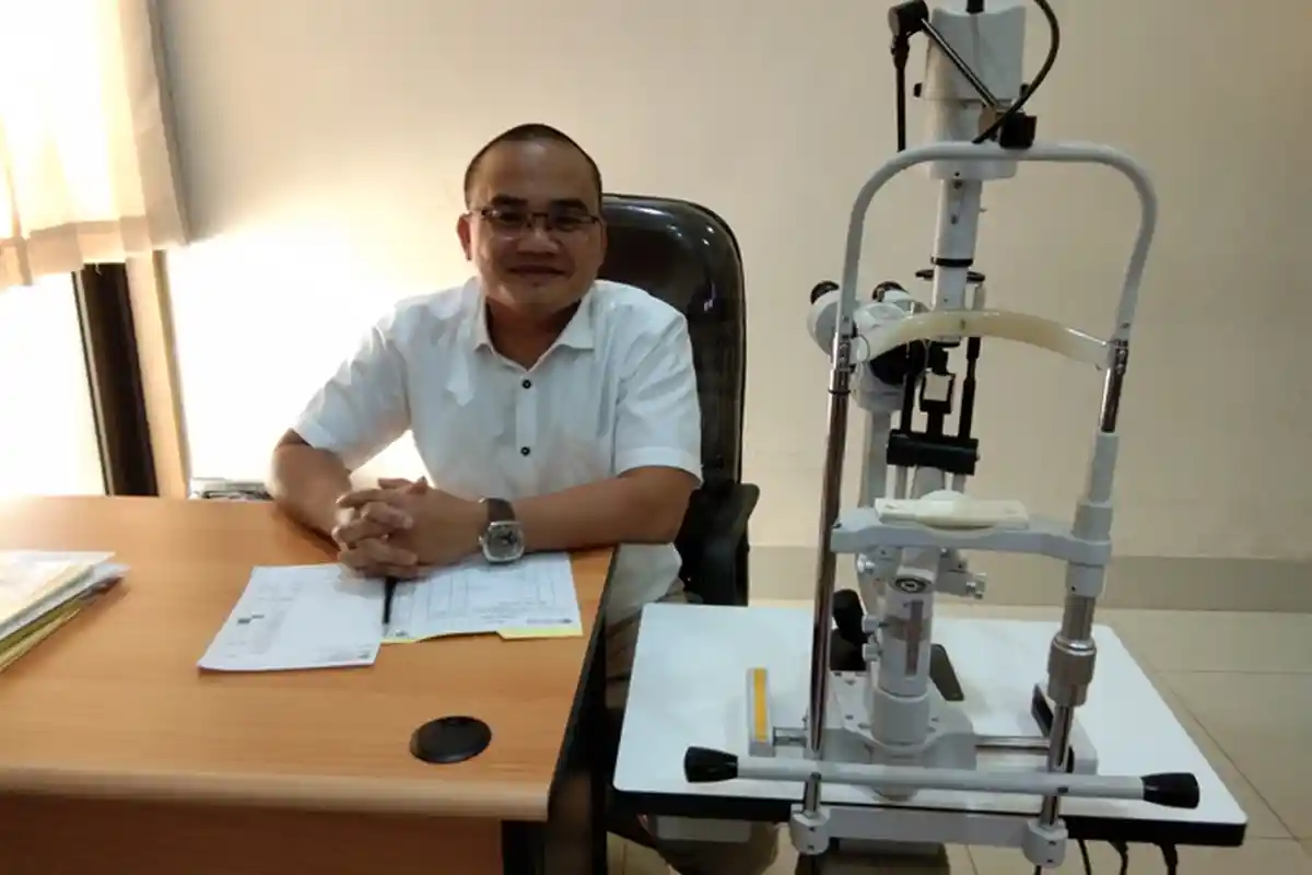 Kondisi Mata Korban Kebakaran di SPBU Ayani Pangkalpinang Berangsur Membaik