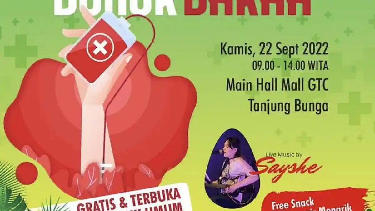 GMTD Target Kumpul 100 Kantong Darah di Mall GTC Kamis Mendatang