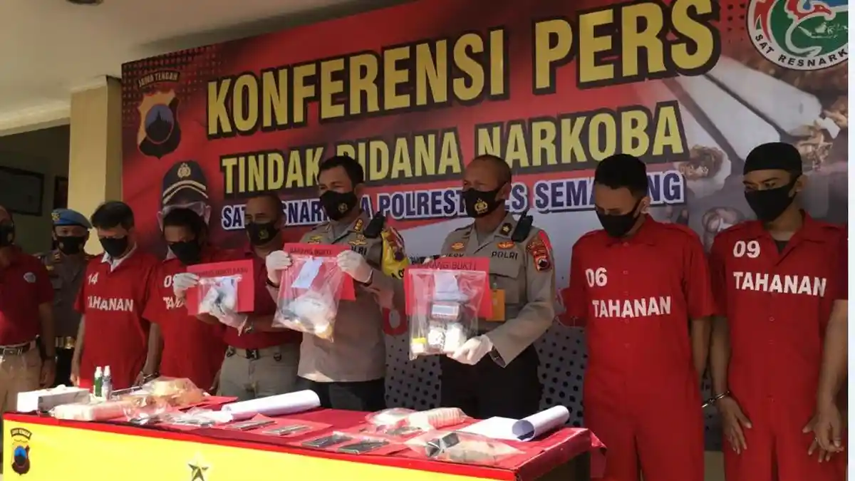 Peredaran Narkoba Meningkat saat Pandemi, 808 Kilogram Sabu dalam 3 Bulan