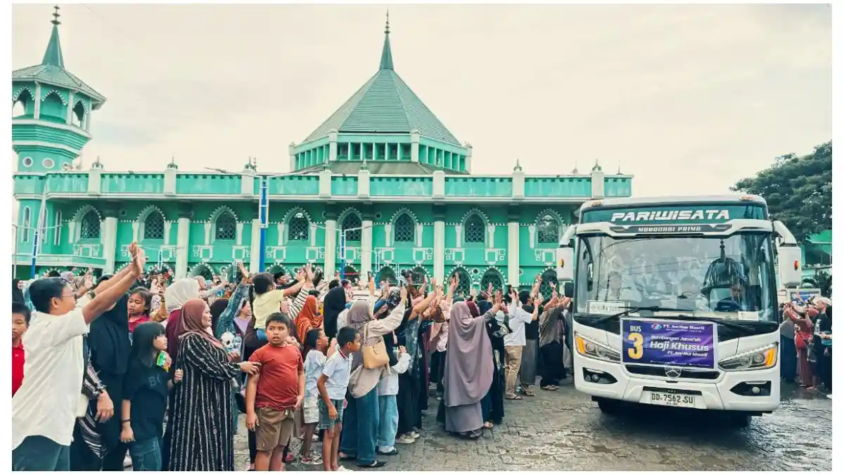 99 Jamaah Haji Khusus Asal Sidrap Transit di India Sebelum ke Arab Saudi