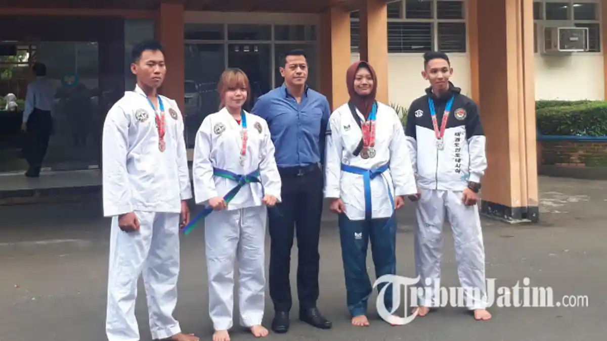 Mahasiswa ITN Malang Sabet 5 Medali Kejuaraan Taekwondo, Berat Badan hingga Suporter Jadi Tantangan