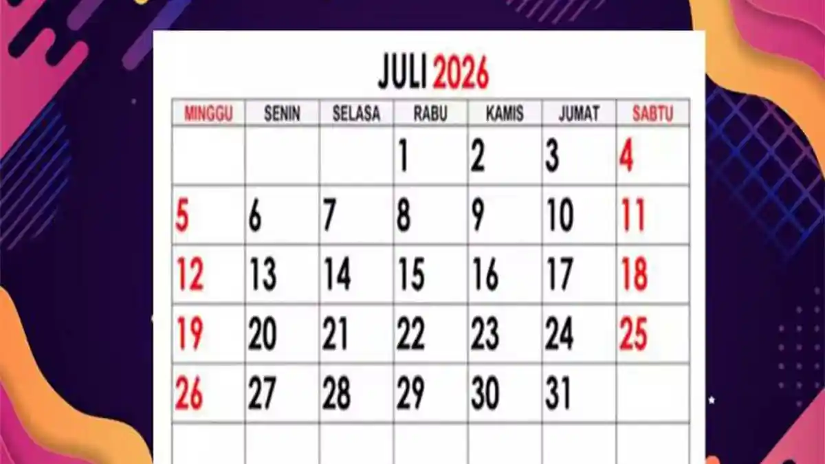 6 Juli 2026 Hari Apa? Inilah Daftar Peringatan Nasional dan Internasional