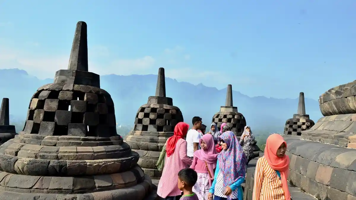 Candi Borobudur Siaga 1, Pengelola Terapkan Penjagaan Ketat Bagi Pengunjung