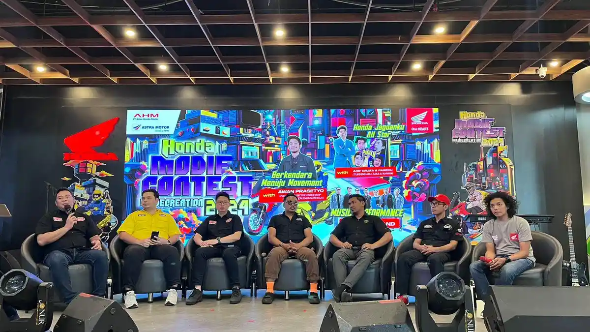 86 Motor Honda Modifikasi Mejeng di TSM, Peserta HMC 2024