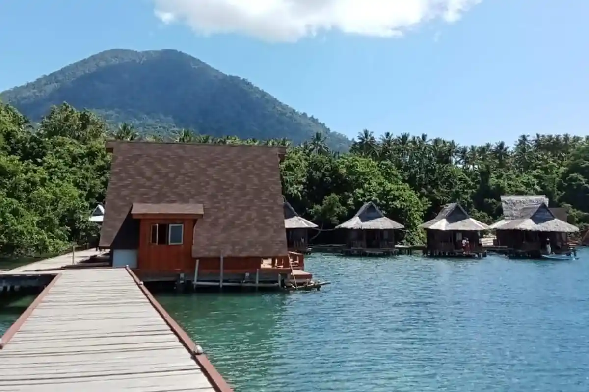 Libur Lebaran 2023, Pengunjung Wisata Rappapelangi Halmahera Barat Meningkat