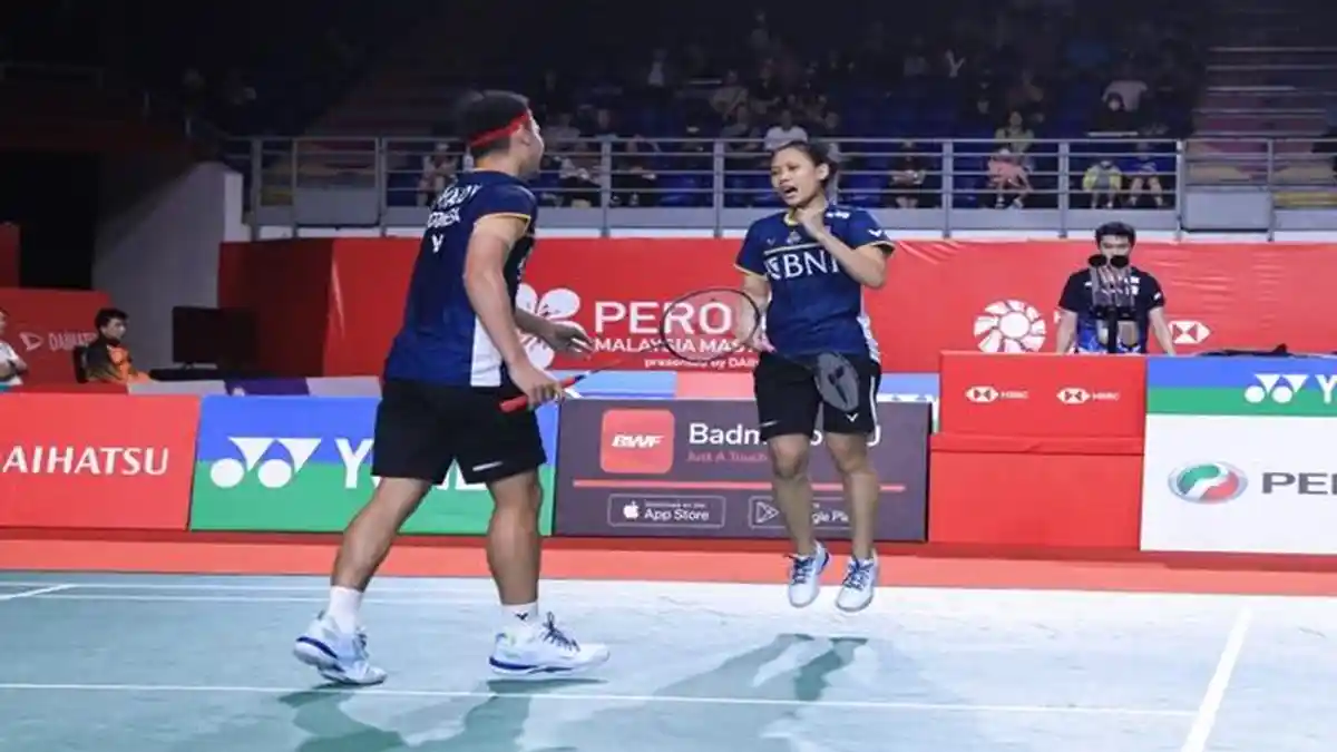 Hasil Indonesia Open 2023 Rinov/Pitha vs Yuta Watanabe/Arisa Higashino di Babak Perempat Final