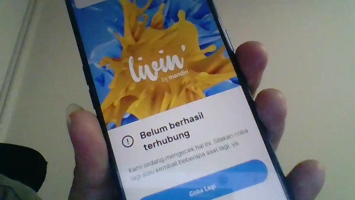 Rating Livin' by Mandiri di Google Play Turun jadi 1,9