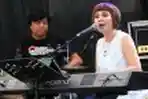 Imelda Rosalin di Acara Butterfield Jazz Frontyard