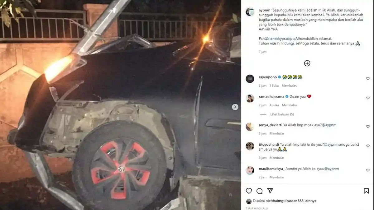 Grup Band DMasiv Alami Kecelakaan saat Perjalanan Menuju Banyuwangi, Istri Rian Tulis Doa