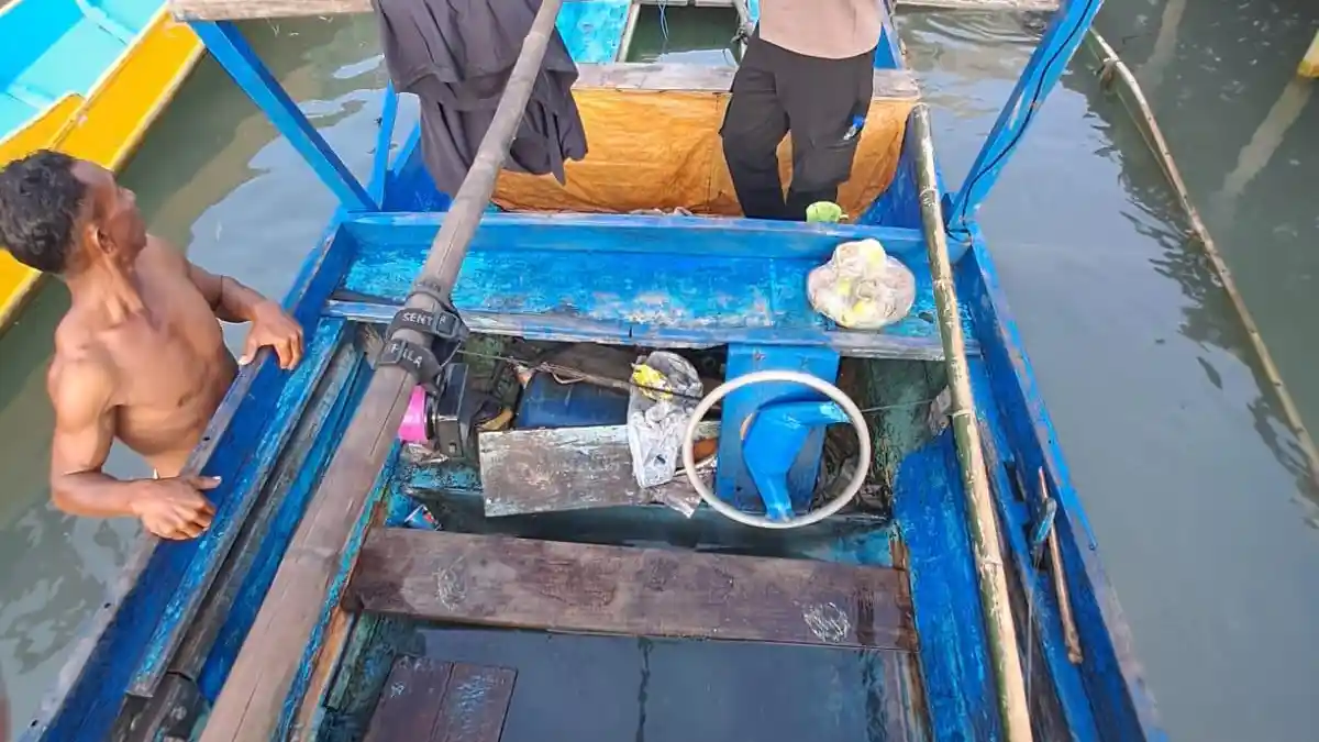 Lima Nelayan Papela Rote Terdampar di Pulau Meitutun Maluku Barat Daya