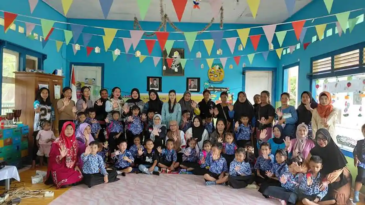 TK Melati Gantung Sosialisasi Parenting ke Orang Tua 