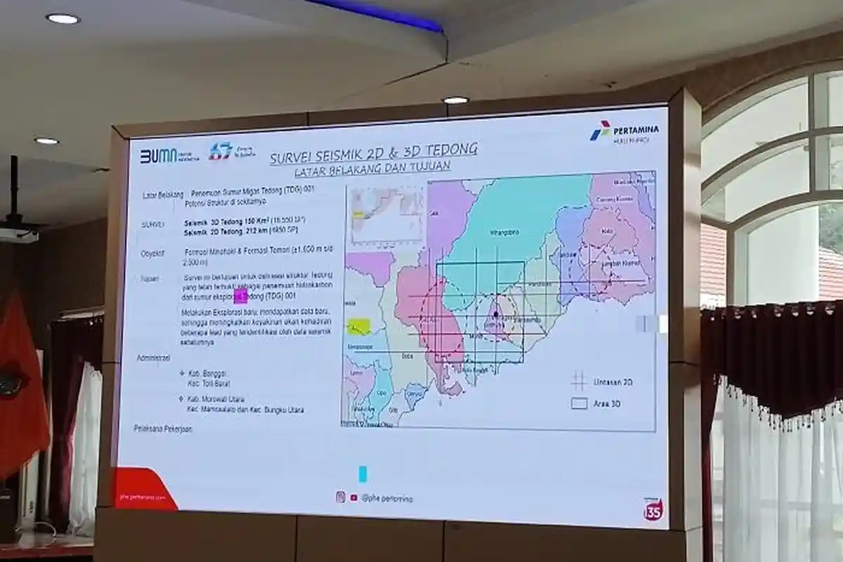 Survei Seismik Sumur Migas Pertamina EP Lewati Belasan Desa di Banggai dan Morowali Utara