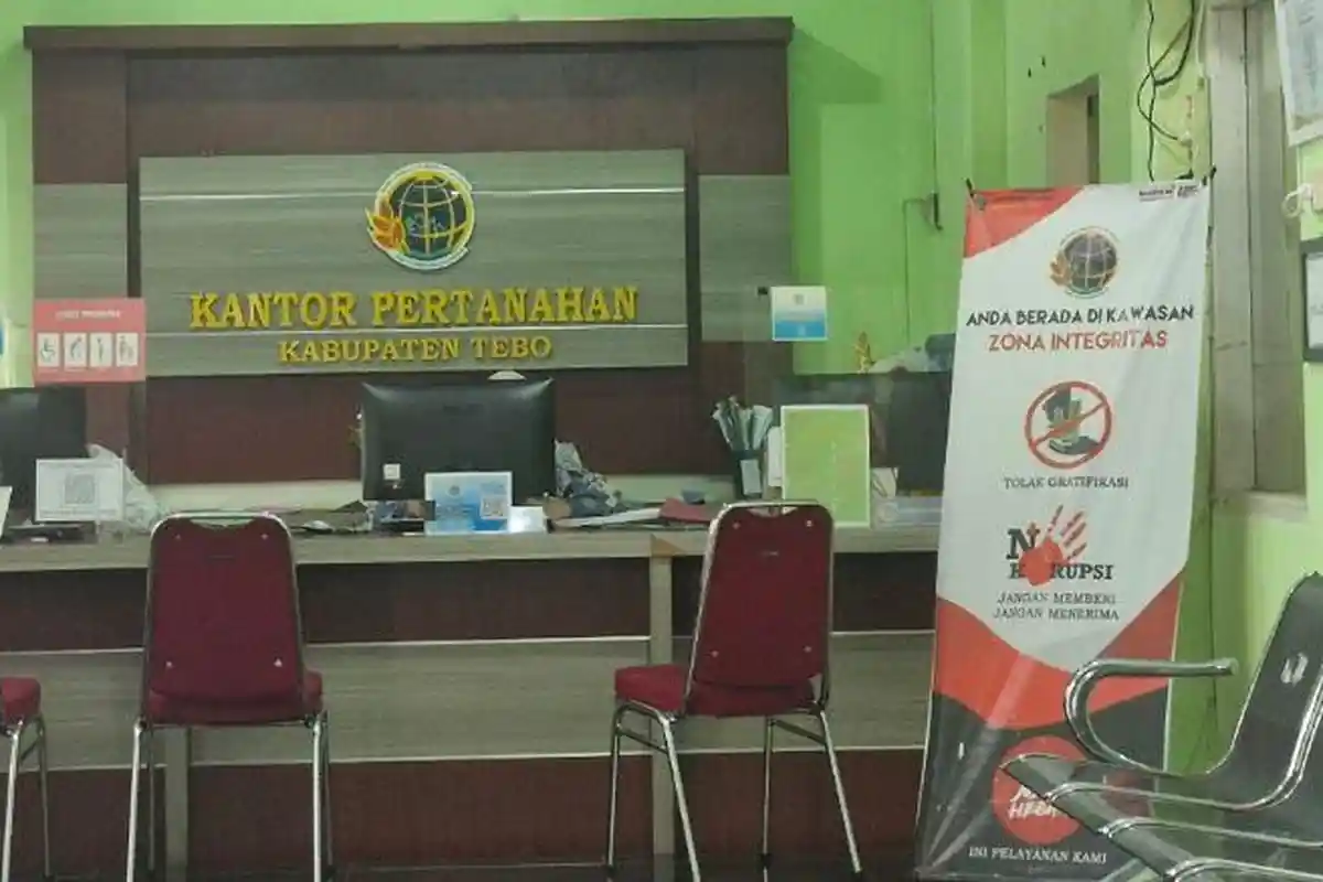 HPL Ruko 25 dan 44 Pasar Sarinah Rimbo Bujang Tebo Jambi Masih Berproses di Pusat