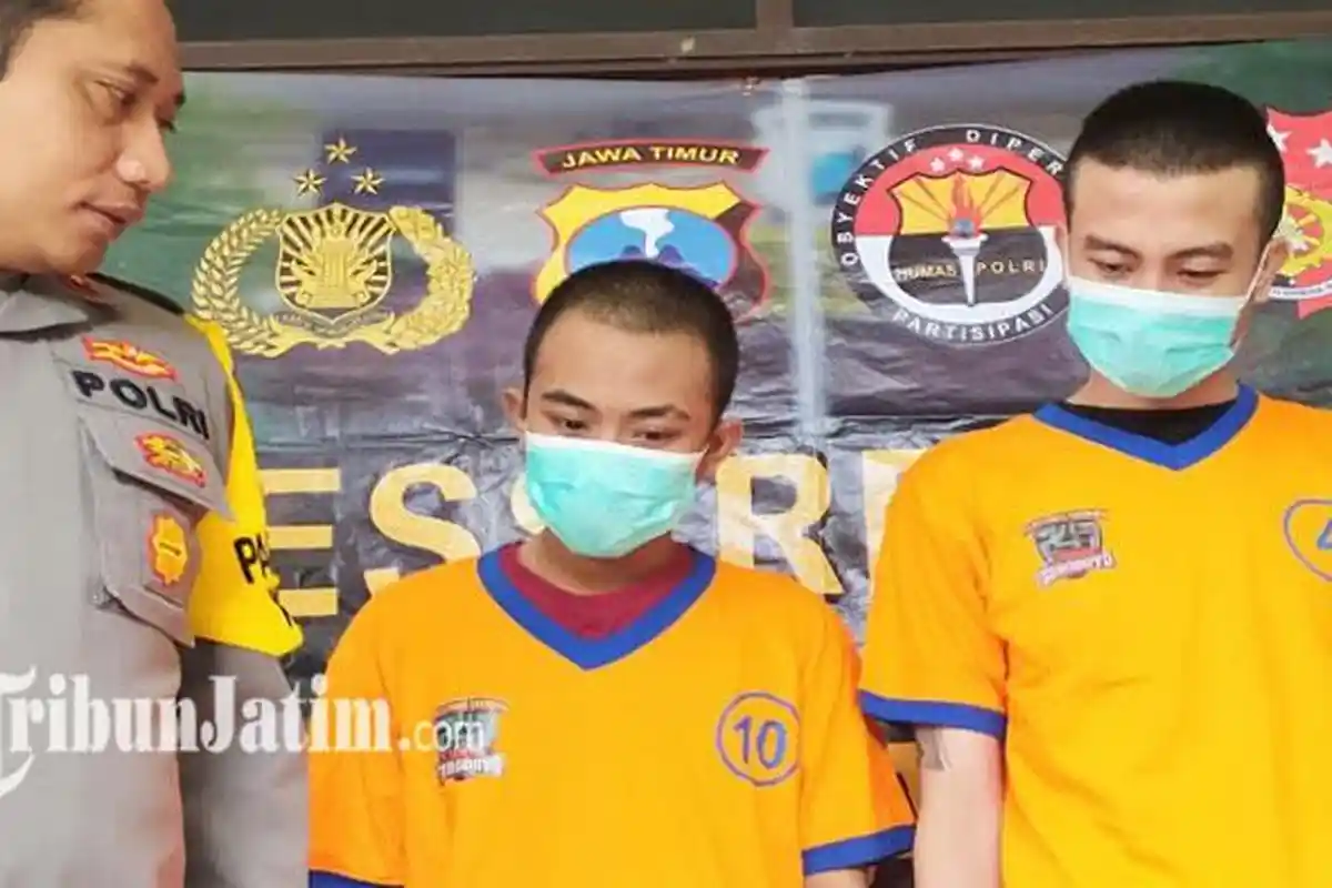 Aksi Komplotan Begal Motor di Surabaya Terbongkar Berkat Dompet Jatuh, Selang 2 Hari Digiring Polisi