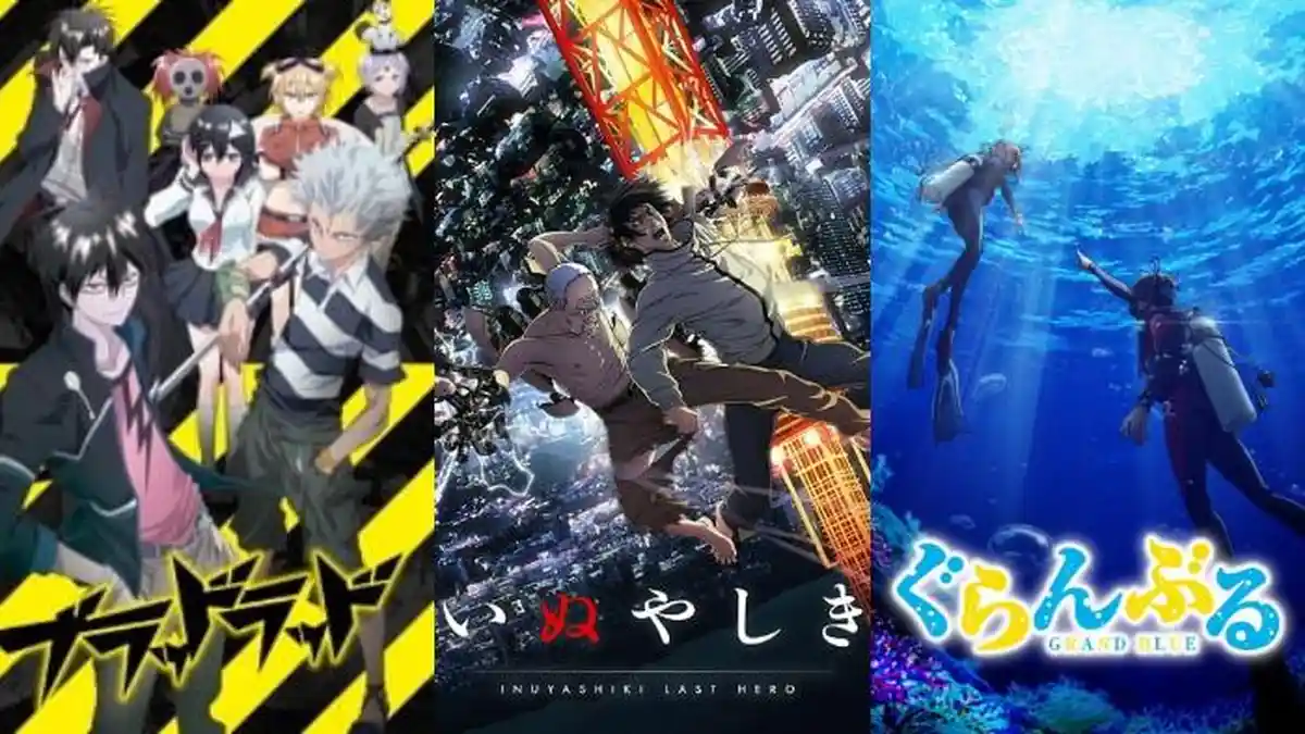 Rekomendasi Anime Bergenre Seinen yang Tayang selain di anoBoy: Blood Lad hingga Inuyashiki