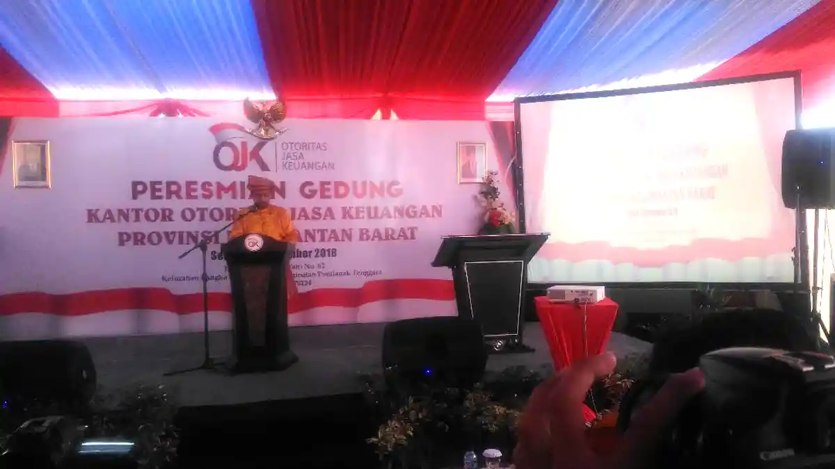 Tirta Segara Hadiri Peresmian Kantor OJK Kalbar