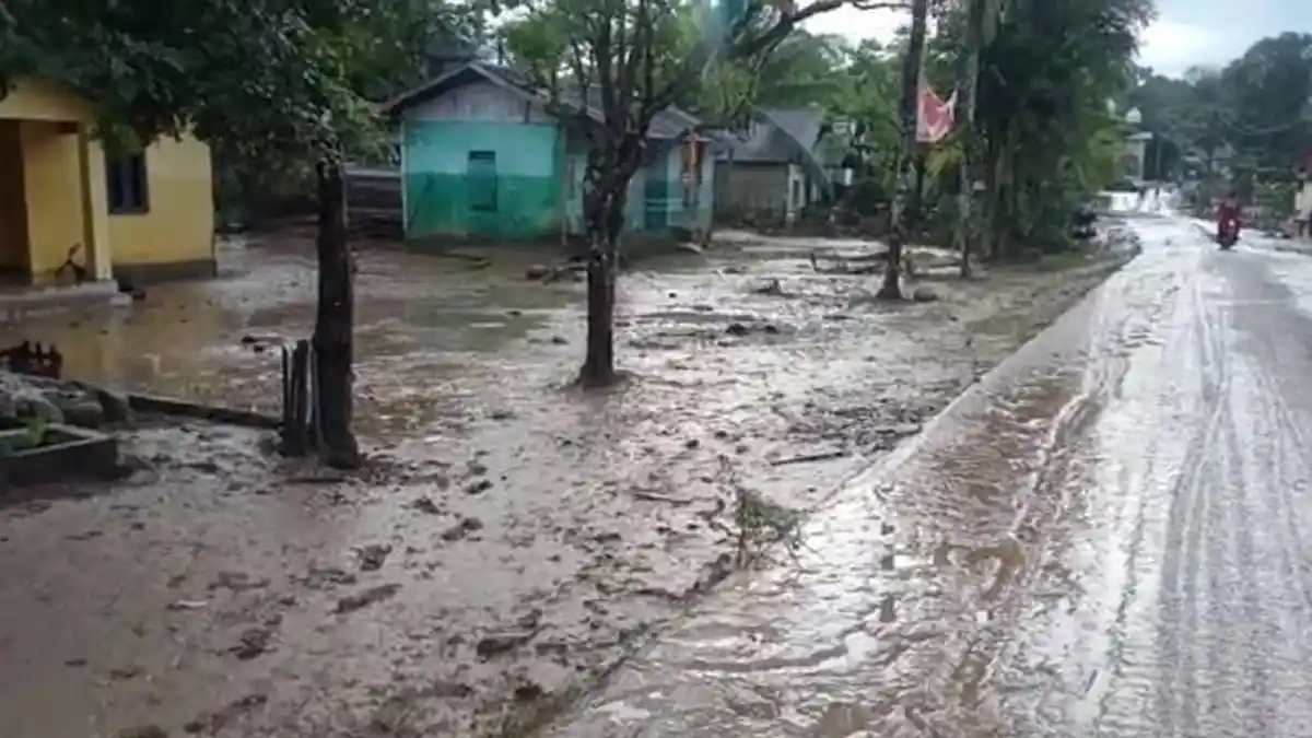 Banjir di Kajeung Aceh Barat, 43 Keluarga Sempat Mengungsi