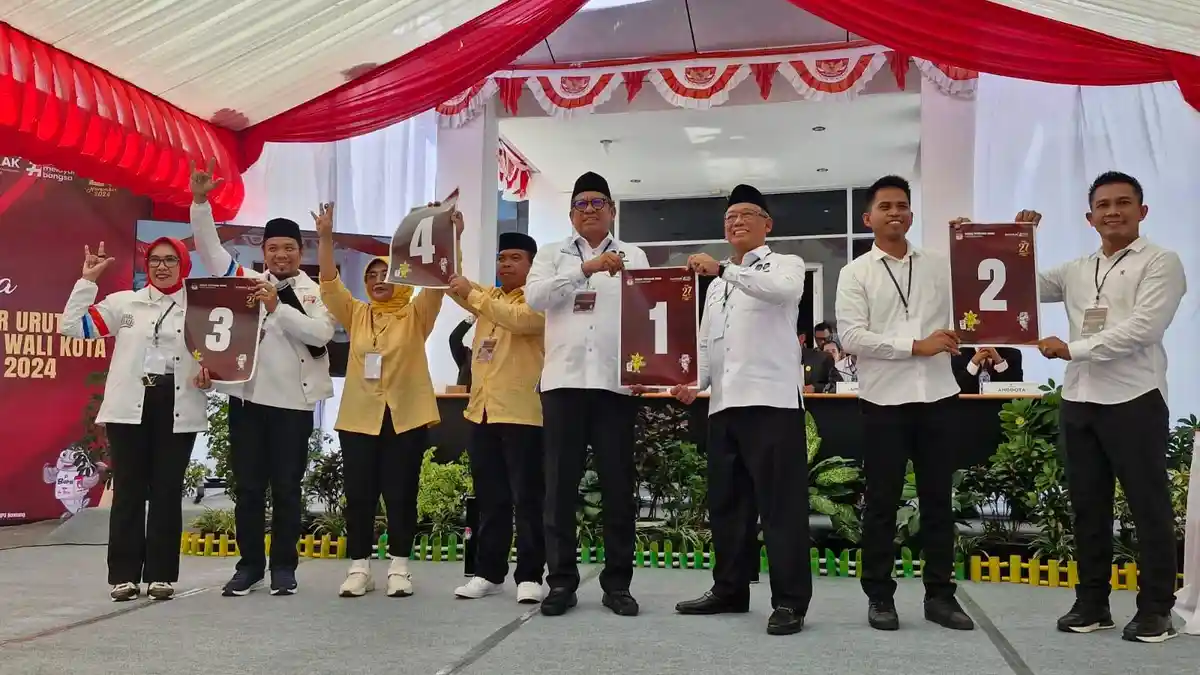 BREAKING NEWS:  Hasil Pengundian Nomor Urut Pilkada Bontang 2024, Berikut Nomor Urut Para Paslon