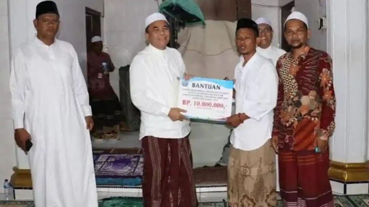 75 Masjid di Pijay Terima Bantuan Operasional dari APBK, Begini Penjelasan Wabup
