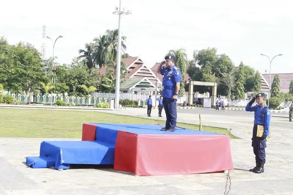 Pimpin Upacara HUT Damkar, Ini Pesan Bupati Bone