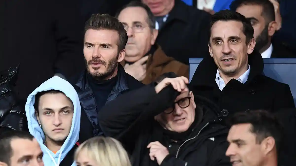 Di Parc des Princes David Beckham Berjumpa Dua Kawan Lama