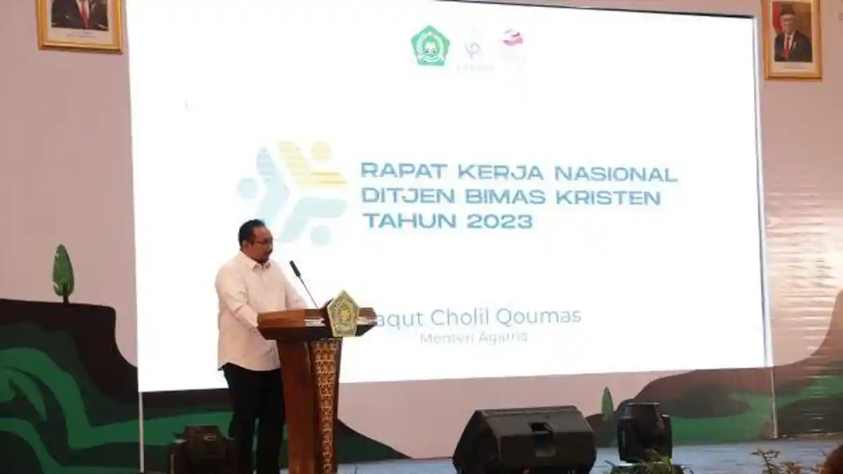 Menteri Agama Minta Ditjen Bimas Kristen Gerak Cepat jika Ada Kasus Pembubaran Ibadah