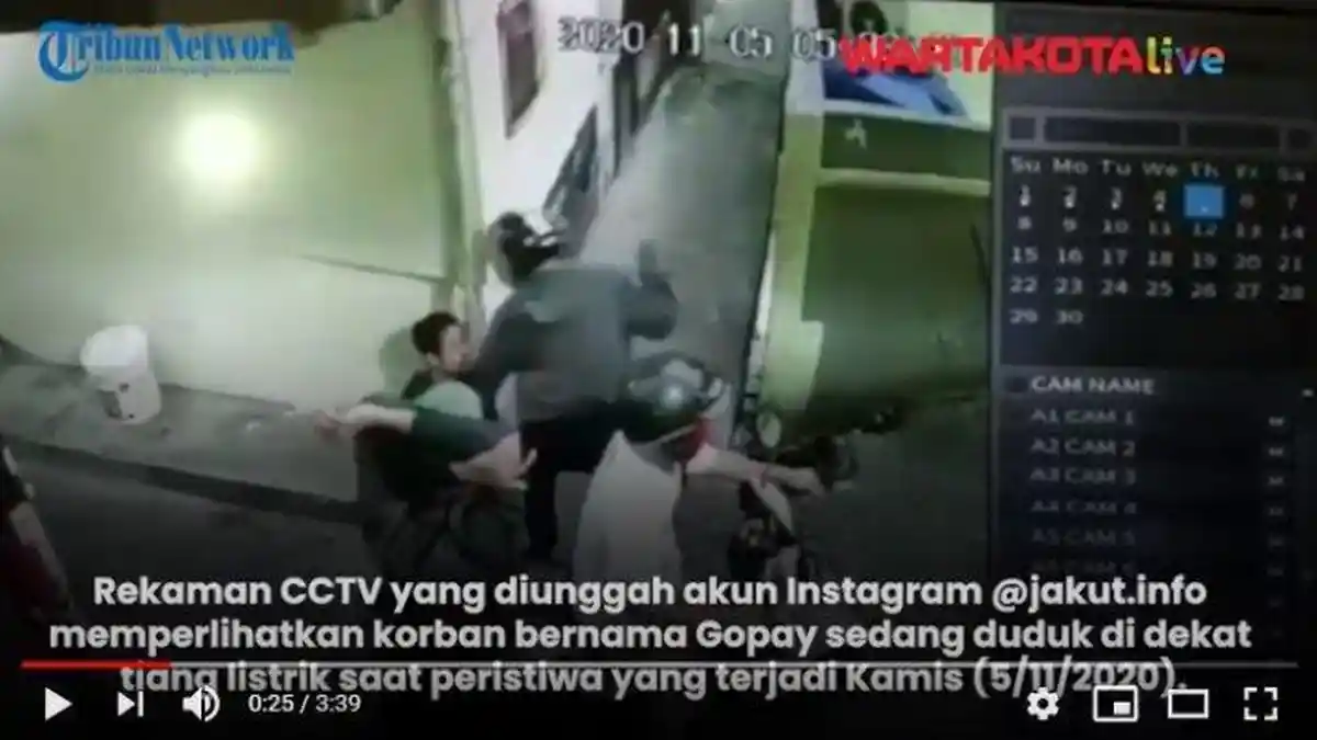Viral Aksi Nekat Begal HP, Beraksi di Gang Sempit, Bonceng Tiga, Acungkan Celurit