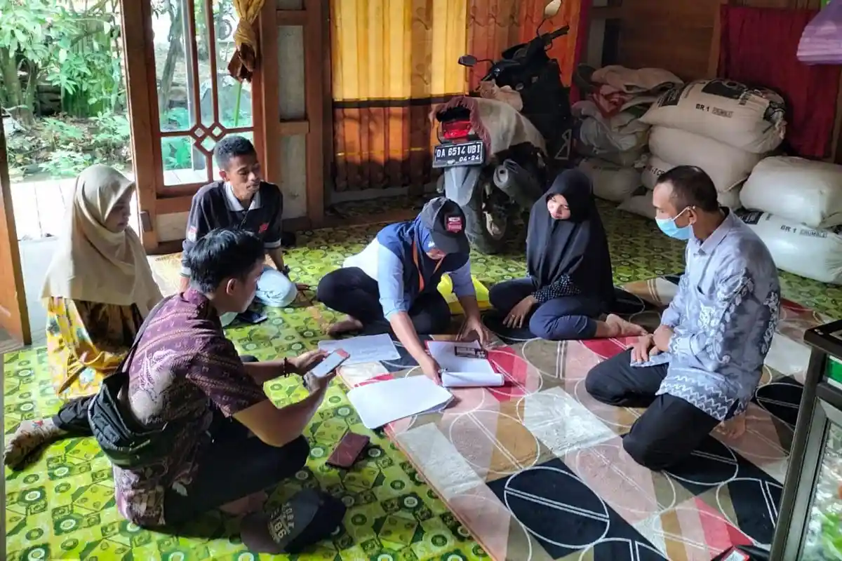 Jelang Pemilu 2024 - Masa Coklit di Tabalong, Siapkan e-KTP dan KK saat Dikunjungi Pantarlih