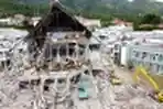 Kondisi Kantor Gubernur Sulbar Akibat Gempa
