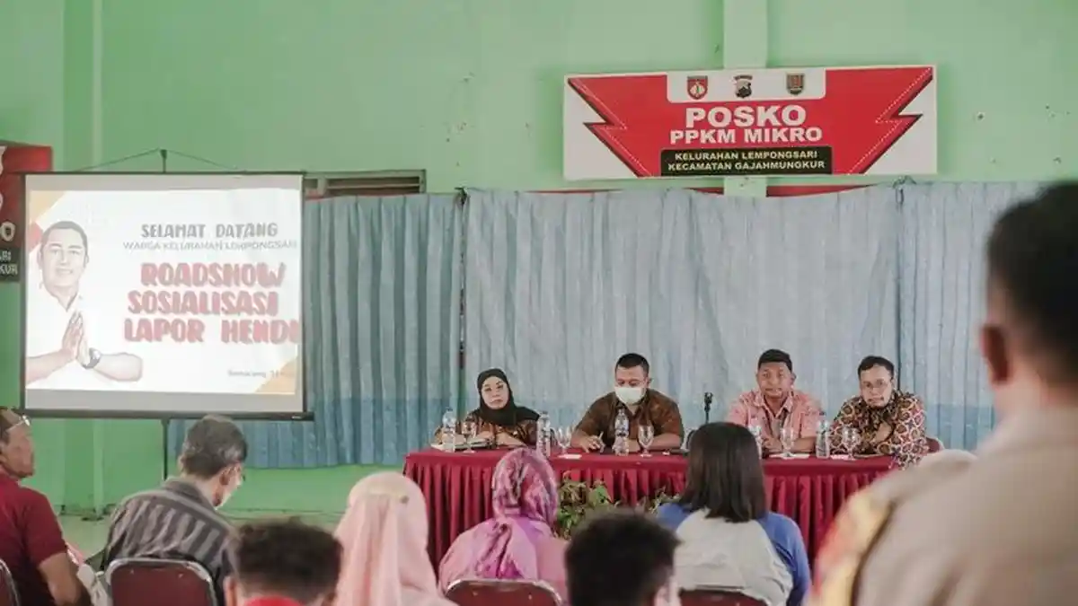Diskominfo Kota Semarang Roadshow Layanan Lapor Hendi, Warga Ingin Sosialisasi Sampai Tingkat RT RW