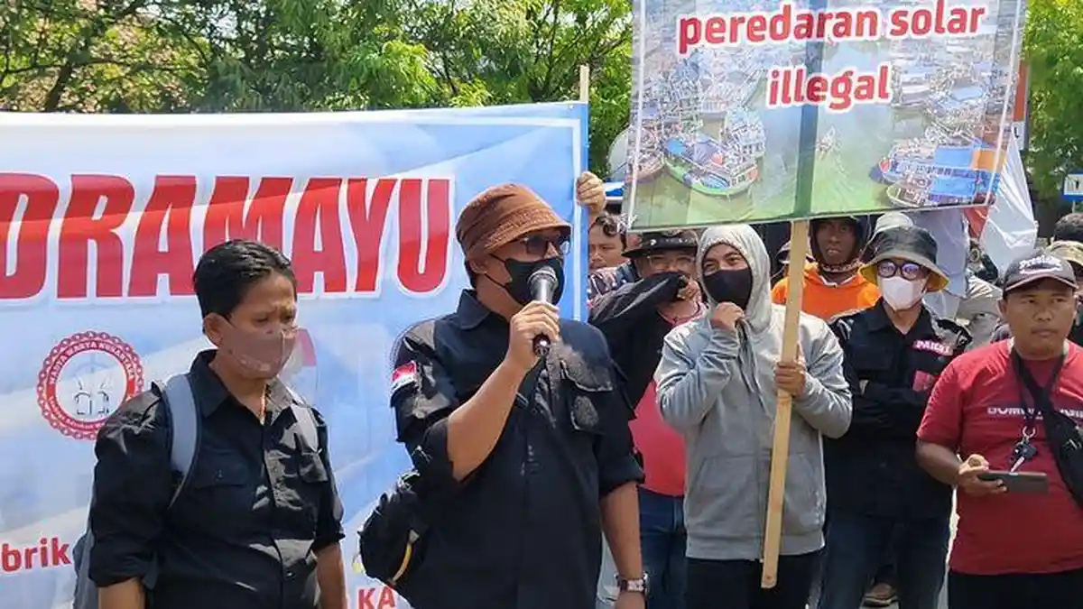 Warga Demo di Pendopo Indramayu, Singgung Perizinan, Hingga Harmonisasi Bupati dan Wakilnya