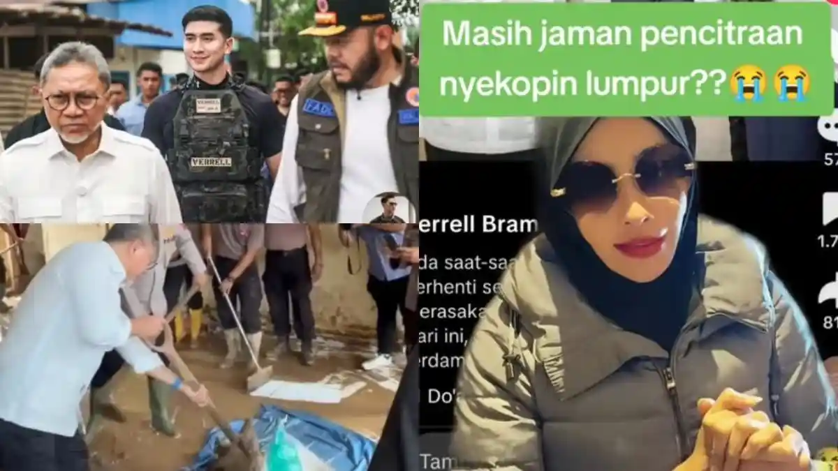Zulhas & Verrell Bramasta Temui Korban Banjir, Doktif Minta Stop Pencitraan: Butuh Tindakan Nyata!