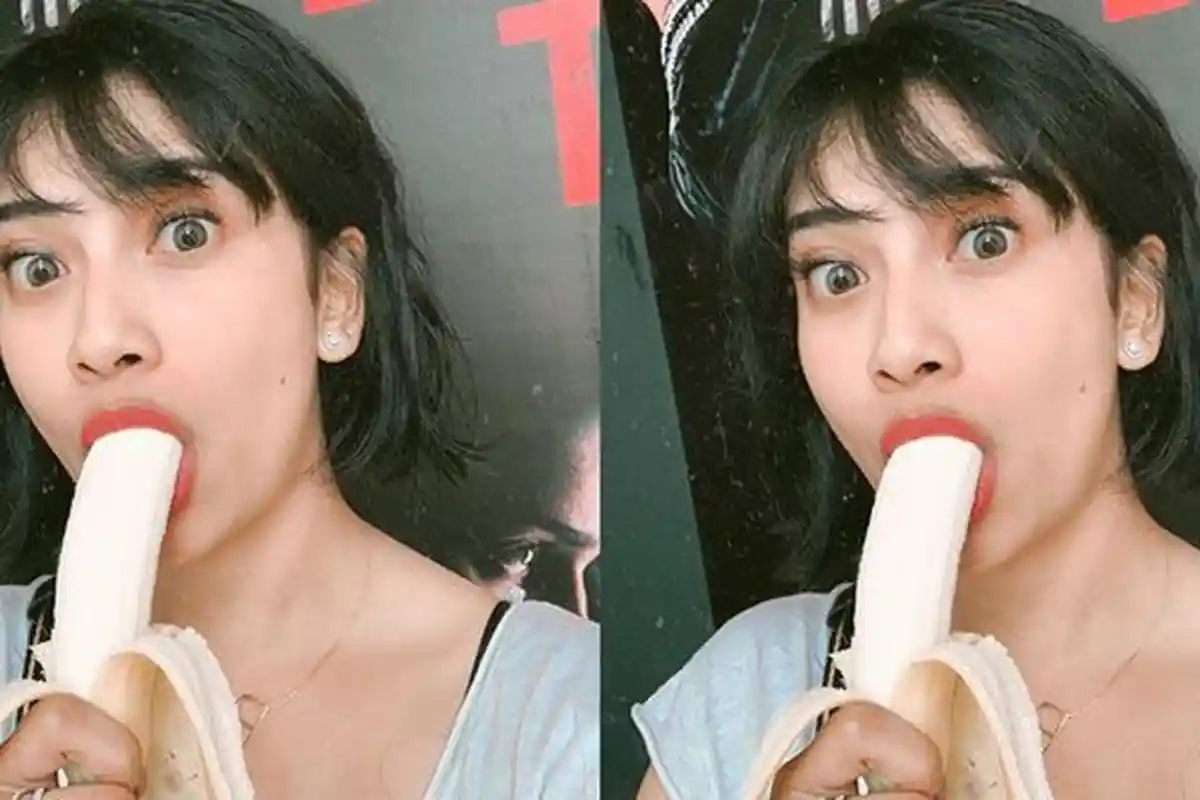 Bibi Ardiansyah Beneran Tak Kuat Lihat Vanessa Angel Makan Pisang Langsung Peluk dengan Gaya Malu